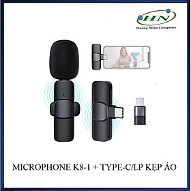 Mua MICROPHONE KHÔNG DÂY CỔNG TYPE-C VÀ LN K8-1 - 1 MIC - HN