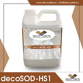 Mua decoSOD-HS1 - Hoá chất Tăng Cứng sàn bê tông công nghệ sodium silicate DECO CRETE