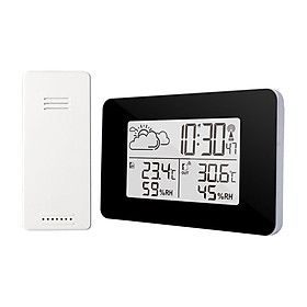 Weather Station Time Display Digital Thermometer for Home Office Living Room