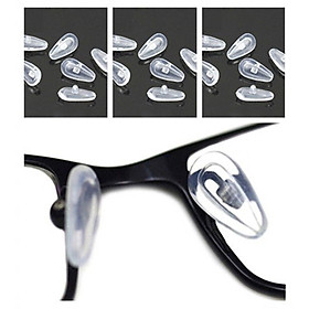 Combo 5 cặp Ve kính đệm mũi Silicon chống trượt rơi kính (loại tốt)