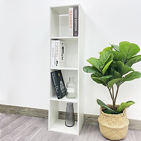 Mua Kệ Sách Tổ Ong  Đa Tầng màu trắng hiện đại sang trọng lắp ghép tiện dụng