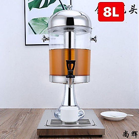 Mua Bình làm lạnh đựng nước hoa quả trái cây  nước ngọt  cafe chân inox 8 lít
