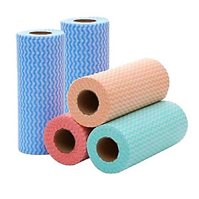 Mua Cuộn Khăn Giấy Lau Đa Năng - Chất Liệu Rayon An Toàn - Lau Chén Đĩa   Lau Nhà Bếp..vv - Hàng Chính Hãng