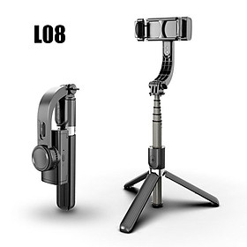 Mua 【BH 1 ĐỔI 1】Tay Cầm Chống Rung Điện Tử Gimbal Q08 Có Bluetooth - Gimbal Điện Thoại Chống Rung - Có Chân Đỡ Tự Đứng-NBL08