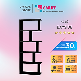Mua Giá sách gia đình đẹp phong cách hiện đại SMLIFE Bayside