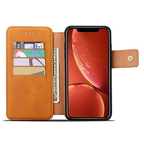 Wallet Case with Credit Card Holder, Premium PU Leather Kickstand Durable Shockproof Phone Case Cover for Apple iPhone XR