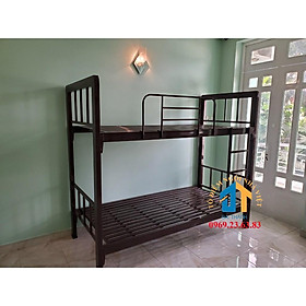 Giường sắt hộp 2 tầng 80cmx80cm ( Tầng Dưới – Tầng Trên) Cao cấp Đại Thành