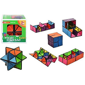 RUBIK KHỐI HỘP MA THUẬT HÒA SẮC HÌNH SAO DK81349 (DUKA)