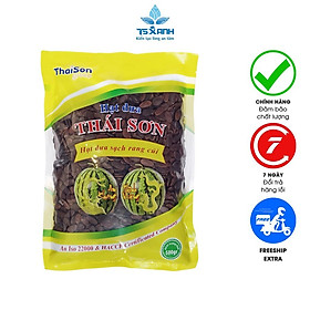 Hạt Dưa Thái Sơn không nhuộm màu rang củi ngon đặc biệt bì vàng 500g HD0.5MV