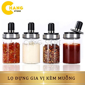 Mua Lọ Đựng Gia Vị  Hũ Đựng Gia Vị Kèm Muỗng Mẫu Mới 2021 Siêu Tiện Lợi
