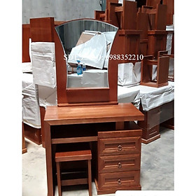 Mua Bàn trang điểm gỗ xoan đào  kiểu 3 ngăn kéo soi