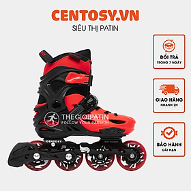 -	Giày Patin Centosy Kid Pro 2 Hàng chính hãng với thiết kế bắt mắt có thể điều chỉnh 3 size và đi được từ 2 đến 3 năm phù hợp với bé từ 3 đến 15 tuổi có các màu dễ lựa chọn cho các bé là trò chơi lành