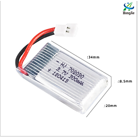 Mua Pin 3.7v 300mah Pin sạc máy bay có mạch bảo vệ xả 25c