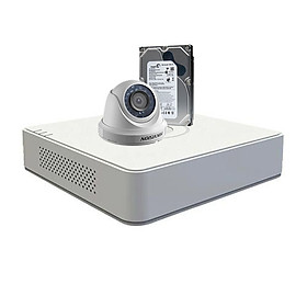 Trọn bộ 1 camera chính hãng Hikvision HD720P