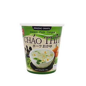 Thùng cháo thịt Asuzac 12 ly x 36g