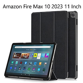 Bao Da Cover Dành Cho Máy Tính Bảng Amazon Fire Max 10 2023 11 Inch Hỗ Trợ Smart Cover
