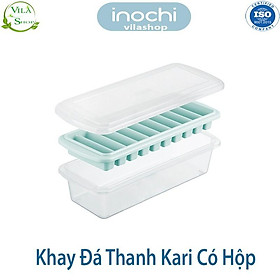 Mua Khay Làm Đá  Khay Đá Kari 10 Viên  Nhựa Dẻo Cao Cấp Inochi Kháng Khuẩn - Khử Mùi