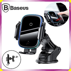 Mua Giá đỡ điện thoại kiêm sạc không dây đặt taplo  cửa gió điều hòa ô tô Baseus WXHW03 - Hàng Chính Hãng