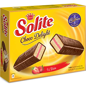 Bánh Solite tầng phủ socola 20gx14x8