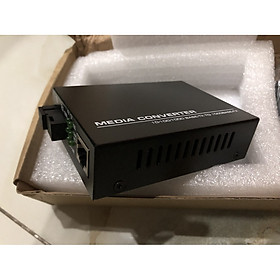 Đầu B - Thiết Bị Chuyển Đổi Quang Điện 1 Sợi Media Converter 1FO 1Gbps BLACK Singlemode Singlefiber