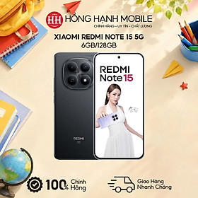Điện Thoại Xiaomi Redmi Note 15 5G 6GB/128GB - Hàng Chính Hãng