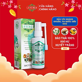 Dung dịch xịt thảo dược Lavenda cải thiện sức khỏe sinh sản và các bệnh viêm nhiễm phụ khoa, đẩy lùi viêm lộ tuyến, khử mùi hôi vùng kín - Duy trì độ PH âm đạo - Duy trì độ ẩm và làm dịu mát da | Tiki