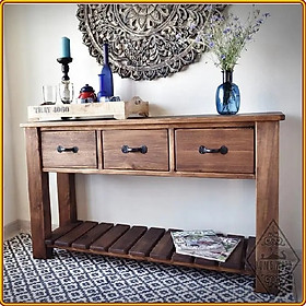 Bàn Console 3 hộc kéo Tundo 137 x 43 x 66 cm