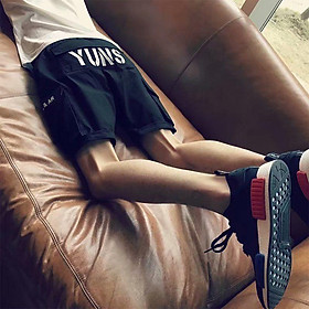 Quần Short Jeans Thêu Họa Tiết Phong Cách Mới Cho Nam