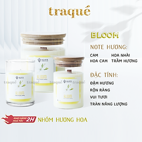 Nến thơm tinh dầu cao cấp không khói an toàn Candle Cup - BLOOM - S - 100G (KG NẮP)