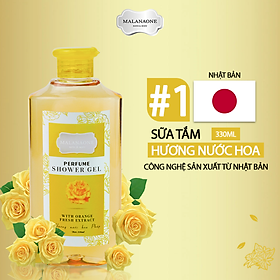 Sữa tắm nước hoa Malanaone - Hương hoa cỏ Nhật - 12h Lưu hương