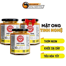 Combo 2 hũ Mật ong rừng tinh nghệ Honimore 360g tặng 1 hũ cùng loại 360g - giúp hỗ trợ cải thiện dạ dày