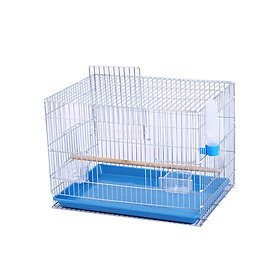 Durable Bird Cage, Bird Feeder House Parrot Stand Cage, Nest Pet Supplies with Food Cup, for Parrot Budgies Parakeet Lovebirds Cockatiel