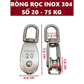 Mua Ròng rọc INOX 304 số 20