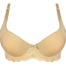 Áo Ngực Trơn Dây Ren Có Gọng Đệm Vừa Zuen THA2062 - Da