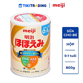 Sữa Meiji lon số 0 800g Nội Địa Nhật (cho trẻ từ 0-1 tuổi)
