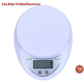 Cân Tiểu Ly 5 Kg Electronic Kitchen Scale – cân thực phẩm gia vị nhà bếp tiện dụng ( CÂN TIỂU LY )