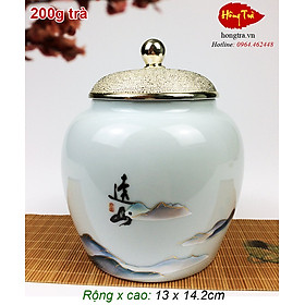 Mua Hũ đựng trà sứ HTS35