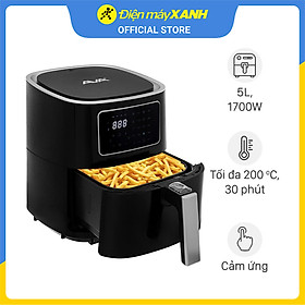 Nồi chiên không dầu Ava AF40155D 5 lít - Hàng chính hãng