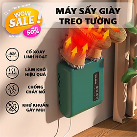 Mua Máy Sấy Giày Treo Tường - Cổ Xoay Linh Hoạt - Làm Khô Hiệu Quả - Khử Khuẩn Gây Mùi