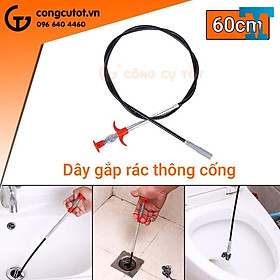 Mua Dây gắp rác  kẹp gắp rác thông cống nhiều kích cỡ - Dụng cụ gắp rác thông cống đa năng