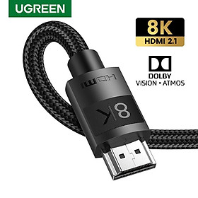 Cáp HDMI 2.1 8K Dài 3M Ugreen 40181, hỗ trợ eARC cao cấp - hàng chính hãng