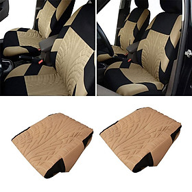 4 Pcs Dustproof Universal  Cover Seat Protector for Most Cars, Trucks, Suv, Van,