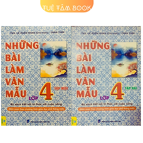 Sách – Những bài làm văn mẫu lớp 4 (Kết nối tri thức với cuộc sống)
