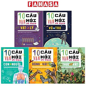 Combo Sách 10 Vạn Câu Hỏi Vì Sao? (Tái Bản 2023) (Bộ 5 Cuốn)