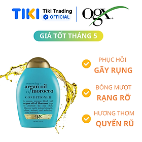 Dầu Xả OGX Renewing + Argan Oil Of Morocco Phục Hồi Hư Tổn 385ml