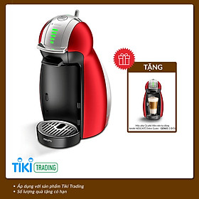 Máy Pha Cà Phê Viên Nén Nescafe Dolce Gusto - Genio 2 Red Metal - Hàng chính hãng