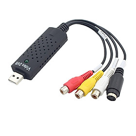 USB 2.0 TV DVD VHS Video Adapter Capture Card Audio AV Converter