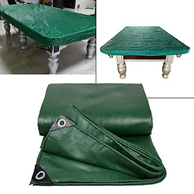 Billiard Snooker Table Cover 9ft PVC Easy to Clean Waterproof Anti UV Pool Table Cover for Sofa