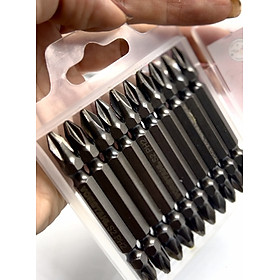 Mua 10 Mũi bắt vít bake  mũi bắt vít có nam châm 65mm PH2 vật liệu S2 Taiwan tem đỏ