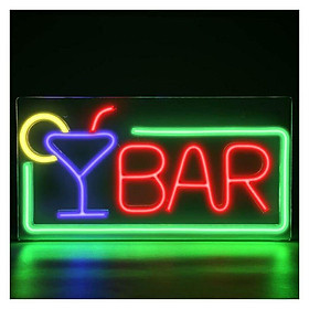 1pc neon led bar neon thư bức tranh tường nghệ thuật thương hiệu đèn USB neon cho câu lạc bộ quán bar party trang trí quà tặng quà tặng